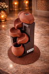 Tafra Terracotta Cascading Vases Backflow Table Incense Burner